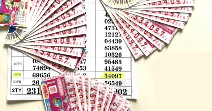 Xổ số miền Nam 15/11: Hàng loạt vé trúng lớn tại Bình Dương, Trà Vinh, Vĩnh Long